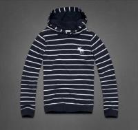 heren abercrombie fitch pullover gestreept koningsblauw wit moose logo Winkel Haarlem hnioz932